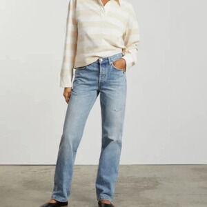 Everlane NEW The Everybody Unisex Broken In Organic Cotton Jeans Size E3